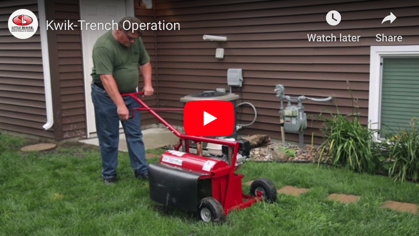 Kwik-Trench Operation