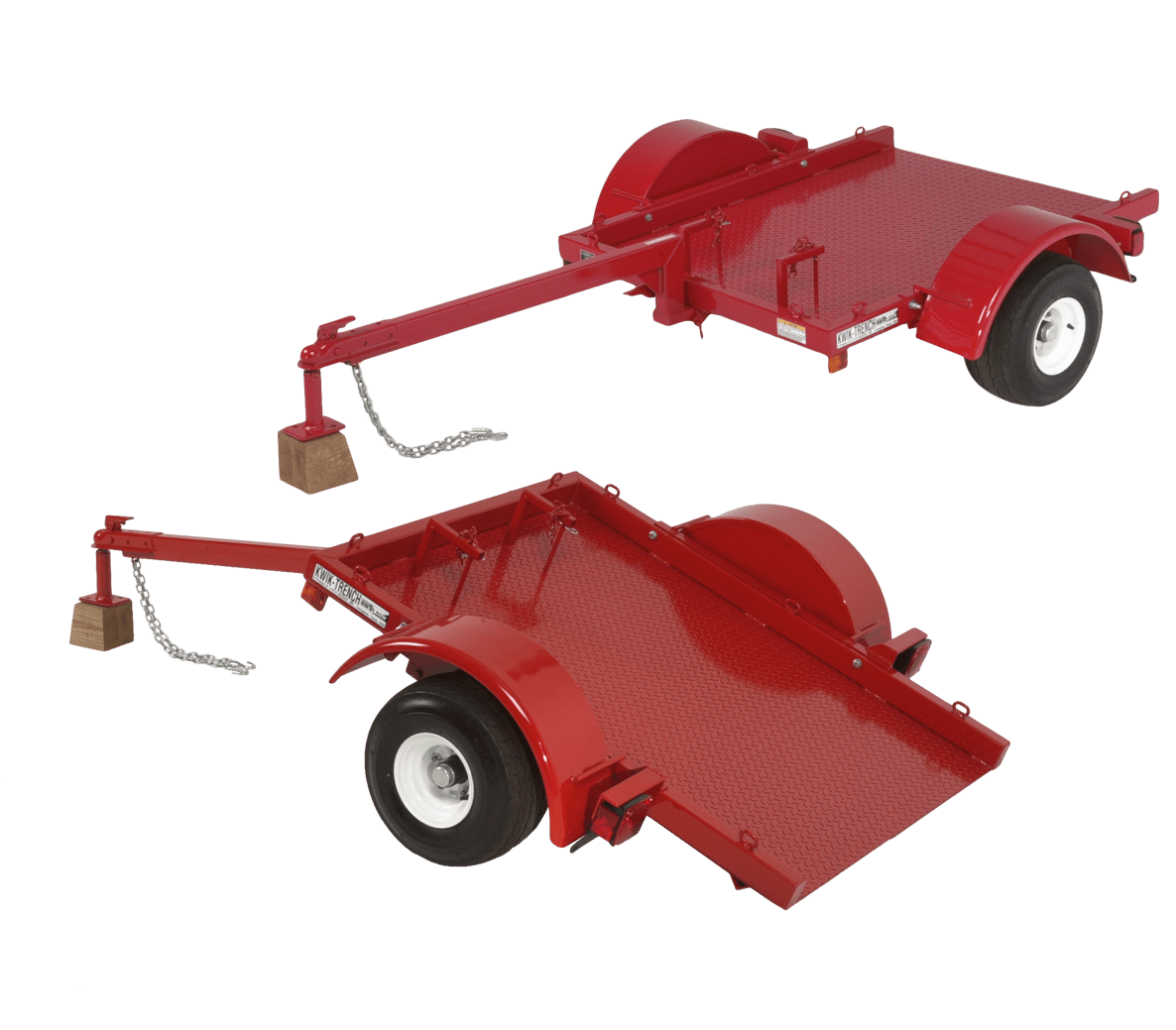 Kwik-Trench tilit trailer