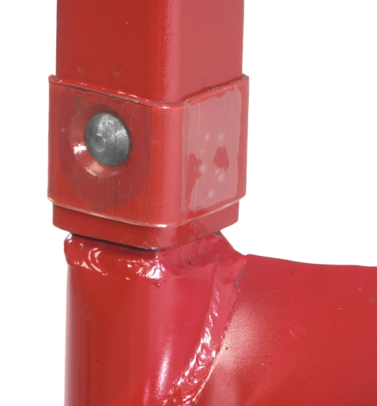 Earth drill auger release snap button