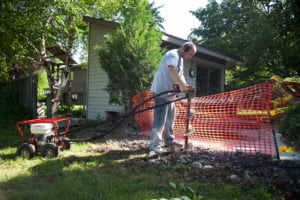 Mechanical Earth Drill for Fencing