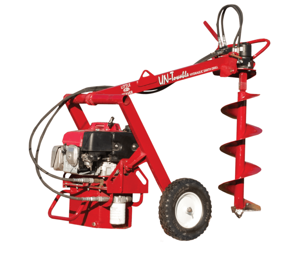 UN-Towable Hydraulic Earth Drill